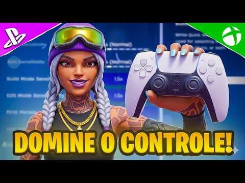 Fortnite creative map preview for 10 *INSANE* TIPS for those who play on a CONTROLLER/CONSOLE! BEST FORTNITE CONFIGURATION FOR CONS...