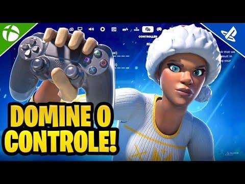 Fortnite creative map preview for 10 DICAS *INSANAS* pra QUEM JOGA no CONTROLE/CONSOLE! MELHOR CONFIGURAÇÃO de FORTNITE PARA CONSOLE!